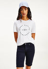 Tommy Hilfiger Circle Logo Crewneck T-Shirt, White