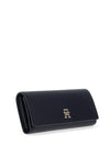 Tommy Hilfiger Emblem Large Flap Wallet, Navy