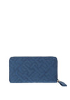Tommy Hilfiger Flow Large Zip Around Wallet, Blue
