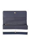 Tommy Hilfiger Iconic Stripe Large Flap Over Wallet, Navy