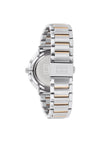 Tommy Hilfiger Womens Jenna Blue Face Bi-Colour Watch, Silver & Rose Gold
