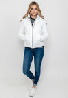 Tommy Jeans Womens Basic Quilted Jacket, White