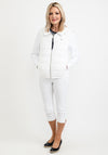 Tommy Hilfiger Knit Mix Down Filled Short Jacket, Optic White