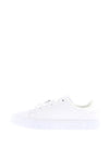 Tommy Jeans Womens Leather Trainers, White