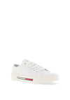 Tommy Jeans Womens Canvas Trainers, White