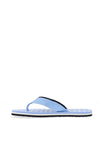 Tommy Hilfiger Womens Rope Stripe Flip Flop, Blue