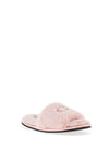 Calvin Klein Furry Slider Slippers, Pink