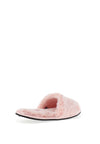 Calvin Klein Furry Slider Slippers, Pink