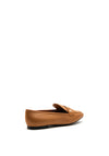 Tommy Hilfiger Womens Mini Monogram Loafers, Tan