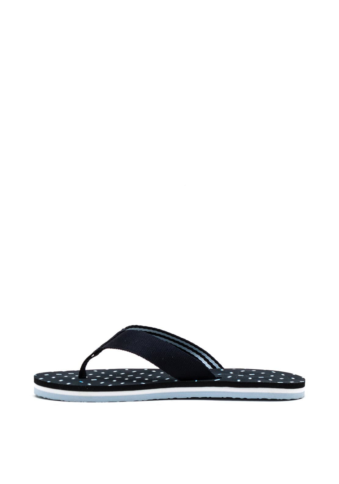 Tommy Hilfiger Womens Canvas Thong Flip Flops, Navy