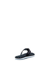 Tommy Hilfiger Womens Canvas Thong Flip Flops, Navy