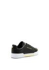 Tommy Hilfiger Womens Elevated Leather Trainers, Black