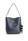 Tommy Hilfiger Iconic Bucket Bag, Navy