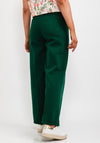 Tommy Hilfiger Womens High Waist Flared Jeans, Green