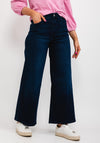 Tommy Hilfiger Womens High Waist Wide Leg Jeans, Indigo