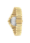 Tommy Hilfiger Womens Pave Dial Stainless Steel Watch, Gold