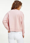Tommy Hilfiger Embroidered Box Crewneck Sweatshirt, Pink