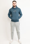 Tommy Hilfiger Centre Graphic Hoodie, Charcoal Blue