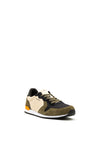 Tommy Hilfiger Mens Iconic Material Mix Trainers, Army Green