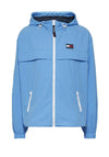 Tommy Jeans Womens The Chicago Windbreaker, Blue Crush