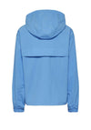 Tommy Jeans Womens The Chicago Windbreaker, Blue Crush