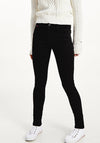 Tommy Jeans Nora Mid Rise Skinny Jeans, Black
