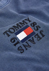 Tommy Jeans Womens Relaxed Timeless Box T-Shirt, Twilight Navy