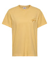 Tommy Jeans Womens Relaxed Signature T-Shirt, Soleil