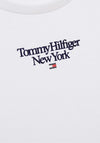 Tommy Hilfiger Girls New York Graphic T-Shirt, White