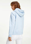 Tommy Hilfiger Womens Logo Hoodie, Breezy Blue