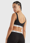 Tommy Hilfiger Womens 85 Stretch Cotton Bralette, Black