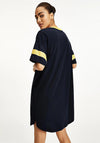 Tommy Hilfiger Womens Varsity Jersey Nightdress, Navy