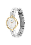 Tommy Hilfiger Womens Quartz Face Watch, Silver & Gold