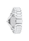 Tommy Hilfiger Womens Floral Outline Face Watch, Silver & Rose Gold