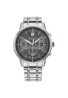 Tommy Hilfiger Mens Classic Stainless Steel Watch, Silver