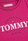 Tommy Hilfiger Girls Foil Graphic T-Shirt, Pink