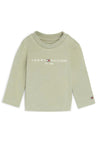 Tommy Hilfiger Baby Boys Long Sleeve Top, Faded Willow
