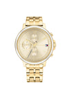 Tommy Hilfiger Womens Madison Stainless Steel Watch, Gold