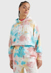 Tommy Jeans Womens Tie Dye Hoodie, Multi