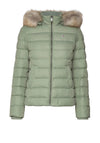 Tommy Jeans Womens Essential Padded Jacket, Dusty Sage
