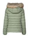 Tommy Jeans Womens Essential Padded Jacket, Dusty Sage