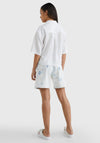 Tommy Jeans Womens Tie Front Shirt, White