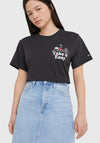 Tommy Jeans Womens Take It Easy T-Shirt, Black