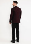 Torre Three Piece Rental Tuxedo, Wine & Black