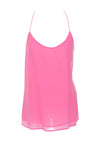 Traffic People Chiffon Racer Back Top, Pink