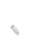 Trinity Knots & S/rocks Rose Gold & Silver Ring 9