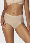 Triumph Smart Micro One Size Maxi Briefs, Nude