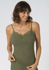 Triumph Climate Control Pyjama Cami, Green