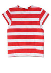 Tuc Tuc Girl Stripe Jersey Tee, Red