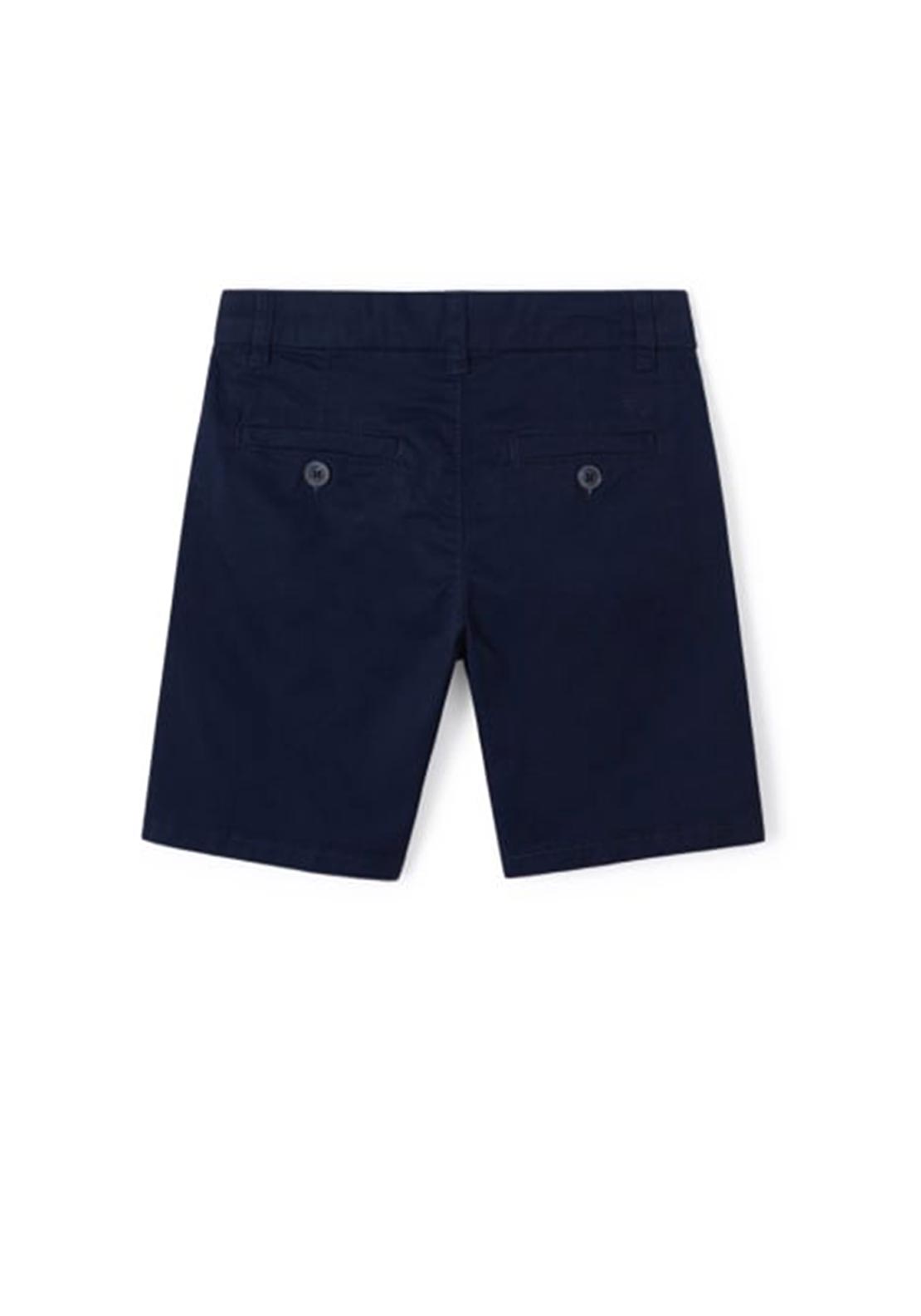 Mayoral Boy Basic Chino Short, Navy